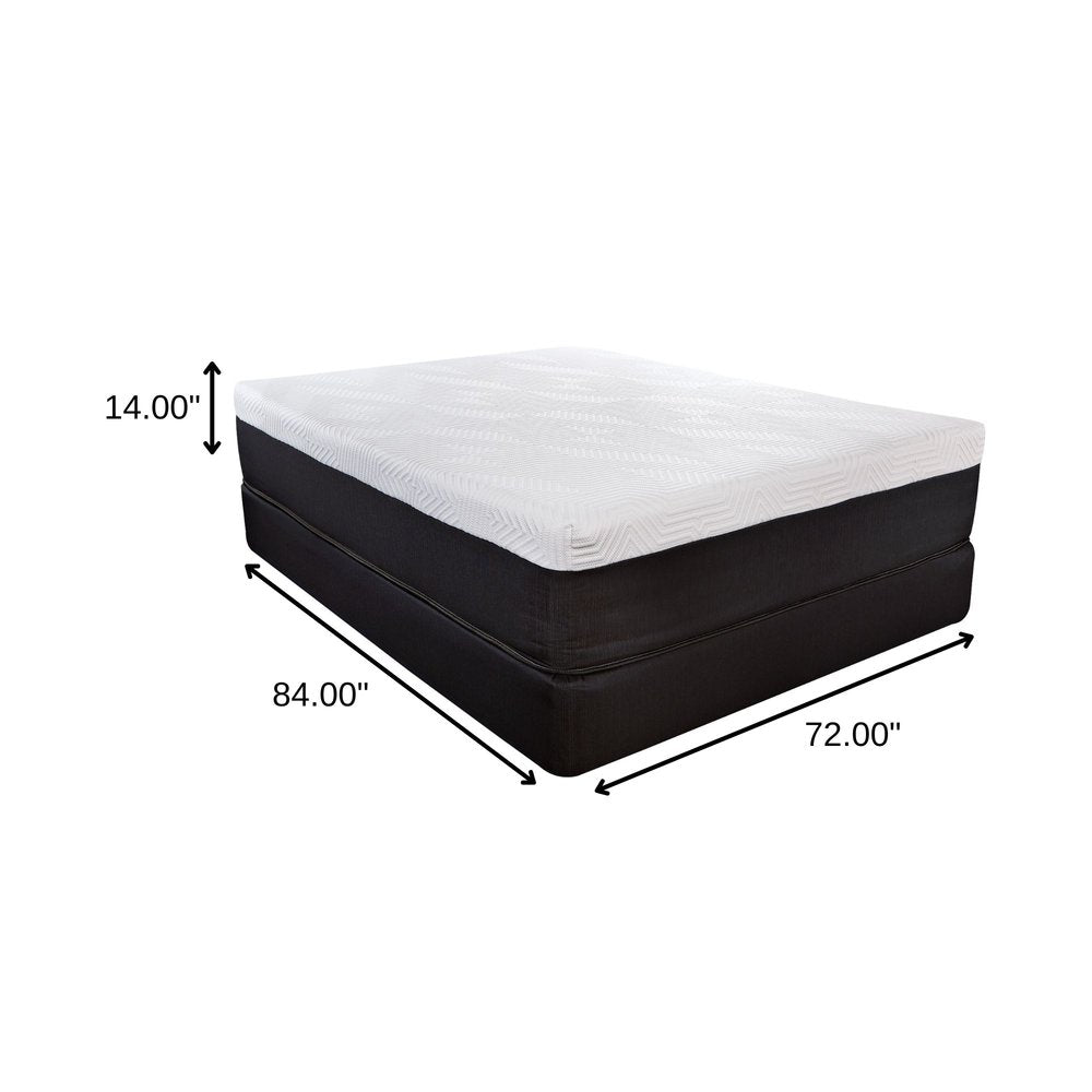 14" Hybrid Pocket Coil Copper Infused Gel Memory Foam Mattress
