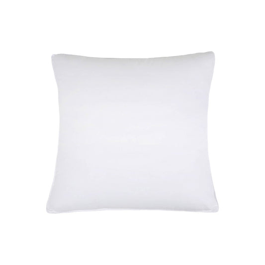 Set of Two Microfiber Down Alternative Medium Hypoallergenic European Size Bed Pillows