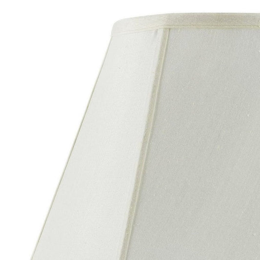 Eggshell Linen Piped Empire Lamp Shade