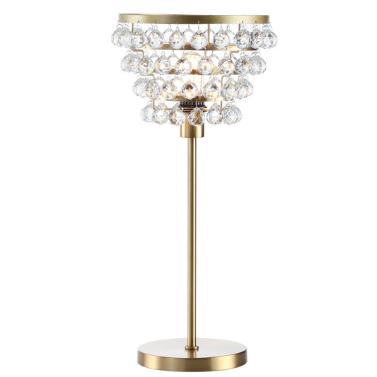 25" Gold Novelty Table Lamp LED