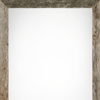 9" x 12" Gray Solid Wood Hanging Picture Frame