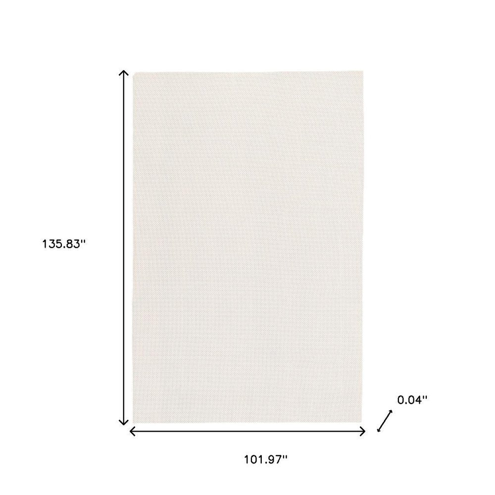 8' X 11' Beige Non Slip Rug Pad