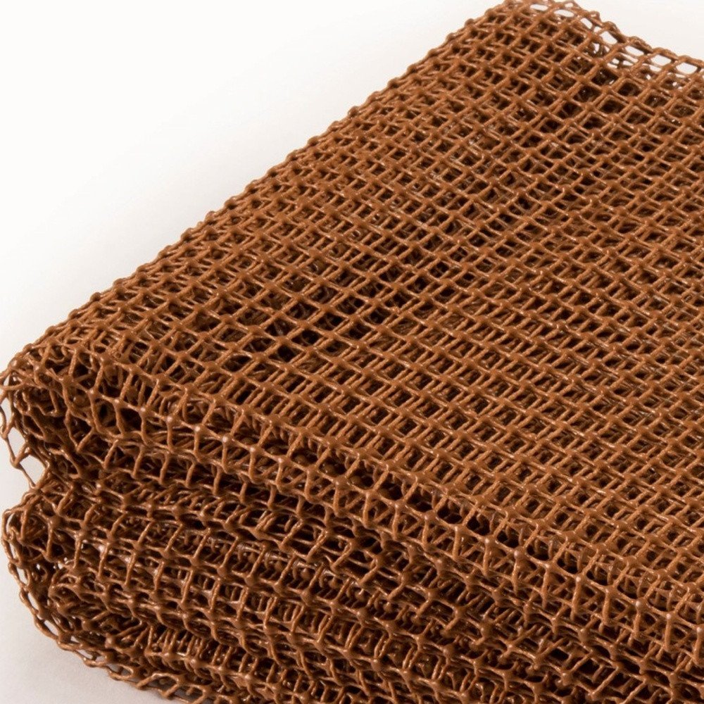 9' x 12' Brown Non Slip Indoor Outdoor Rug Pad