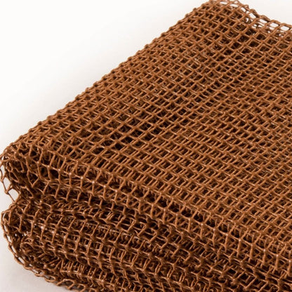 9' x 12' Brown Non Slip Indoor Outdoor Rug Pad