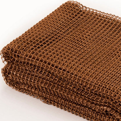 9' x 12' Brown Non Slip Indoor Outdoor Rug Pad