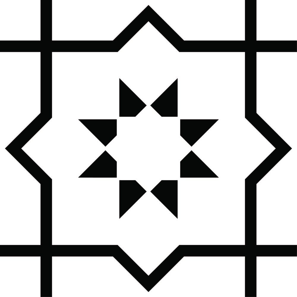 8" X 8" White And Black Sun Peel And Stick Removable Tiles