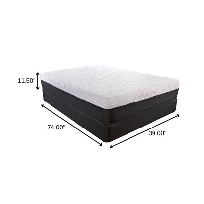 12" Foam Copper Infused Gel Memory Foam Mattress