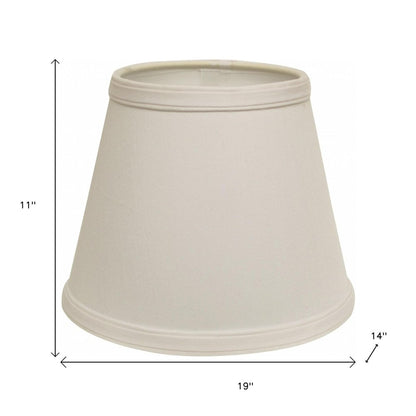 White No Slub Innsbruck Empire Lamp Shade