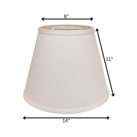 White No Slub Innsbruck Empire Lamp Shade