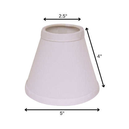 White No Slub Innsbruck Empire Lamp Shade