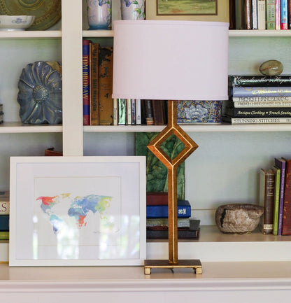 White No Slub Innsbruck Oval Lamp Shade