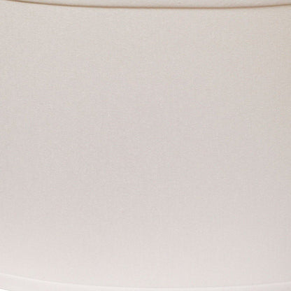 White No Slub Innsbruck Oval Lamp Shade