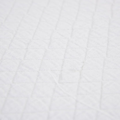 White Checkered King Quilt