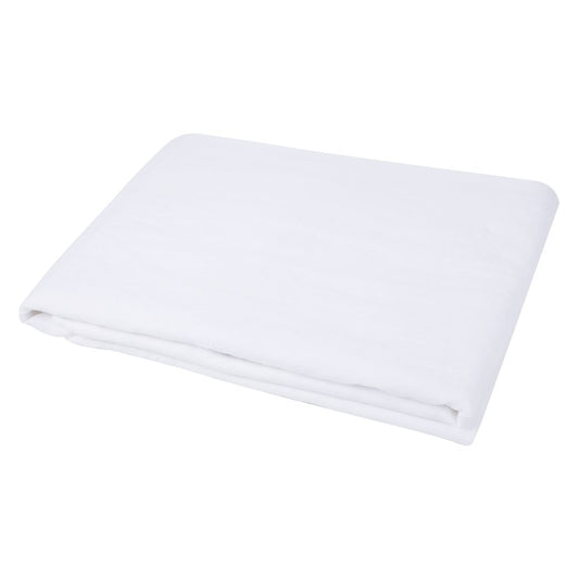 White Linen Twin Flat Sheet