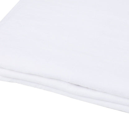 White Linen Twin Flat Sheet
