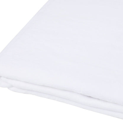White Linen King Flat Sheet
