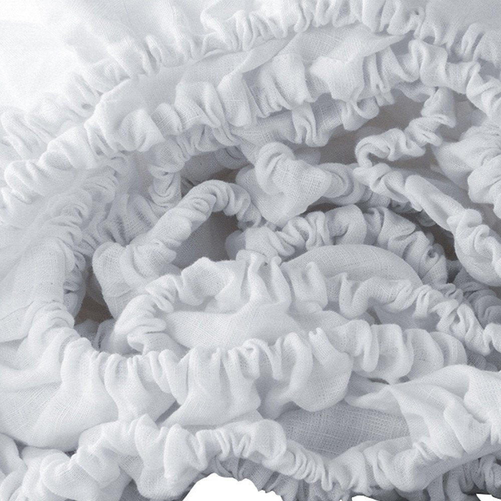 White Linen Queen Fitted sheet