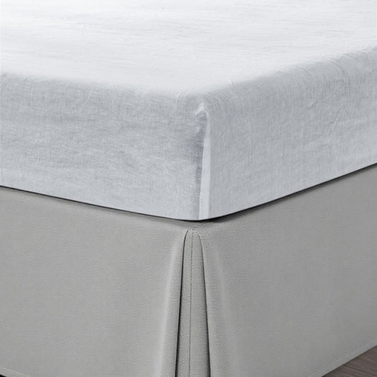 White Linen Queen Fitted sheet