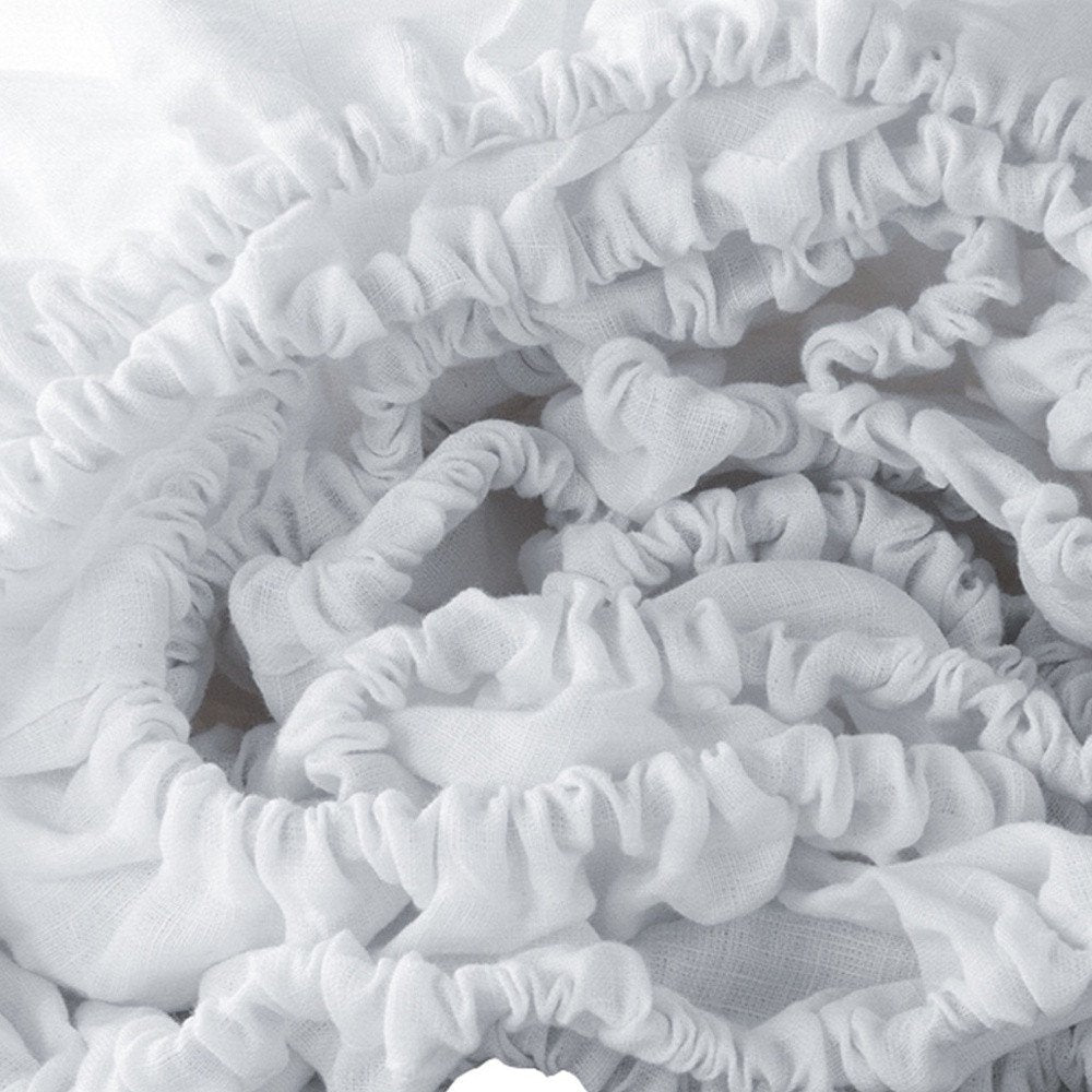 White Linen Queen Fitted sheet