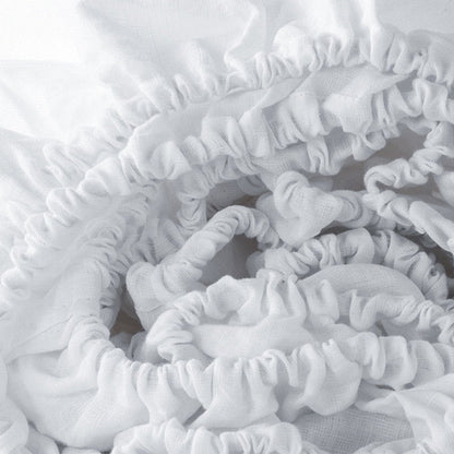 White Linen Queen Fitted sheet