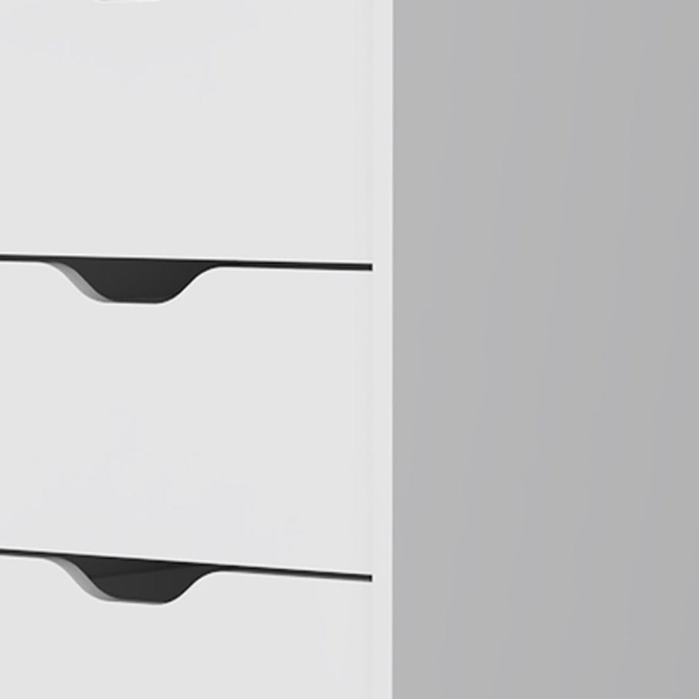 Two Piece White Bedroom Set