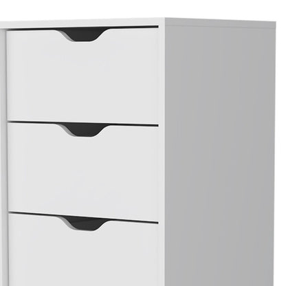 Two Piece White Bedroom Set