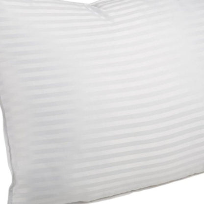 Set of Two Microfiber Down Alternative Medium King Size Bed Pillows