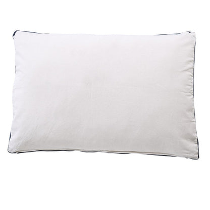 24" X 36" Stonewashed Blue Pillow Style Pet Bed With Removable Cover