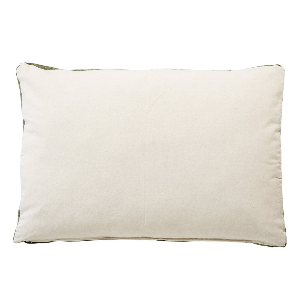 24" X 36" Stonewashed Sage Medallion Pillow Style Pet Bed With Removable Cover