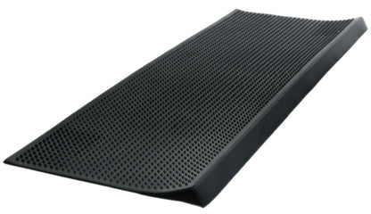 9" X 30" Black Rubber Outdoor Door Mat