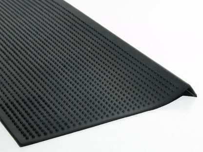 9" X 30" Black Rubber Outdoor Door Mat
