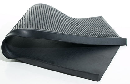 9" X 30" Black Rubber Outdoor Door Mat