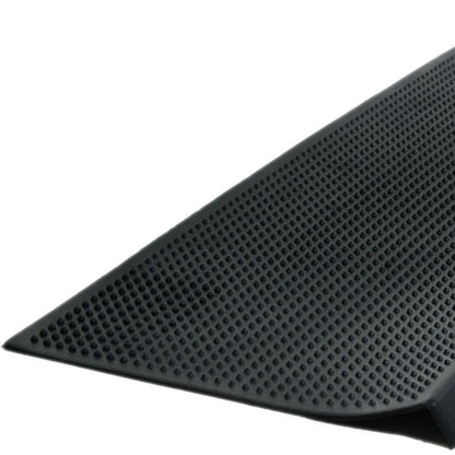 9" X 30" Black Rubber Outdoor Door Mat