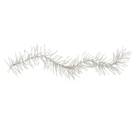 Tinsel Pine Garland 5'L Shatterproof Pick