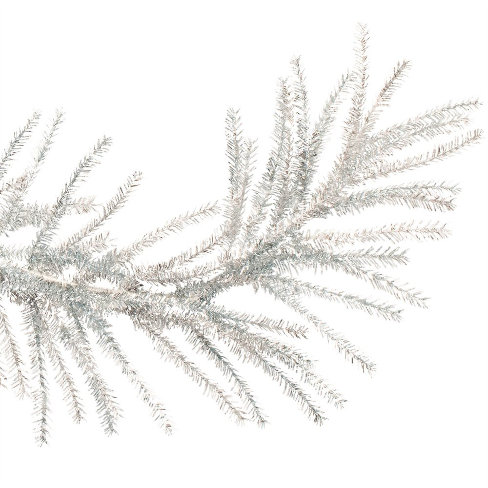 Tinsel Pine Garland 5'L Shatterproof Pick
