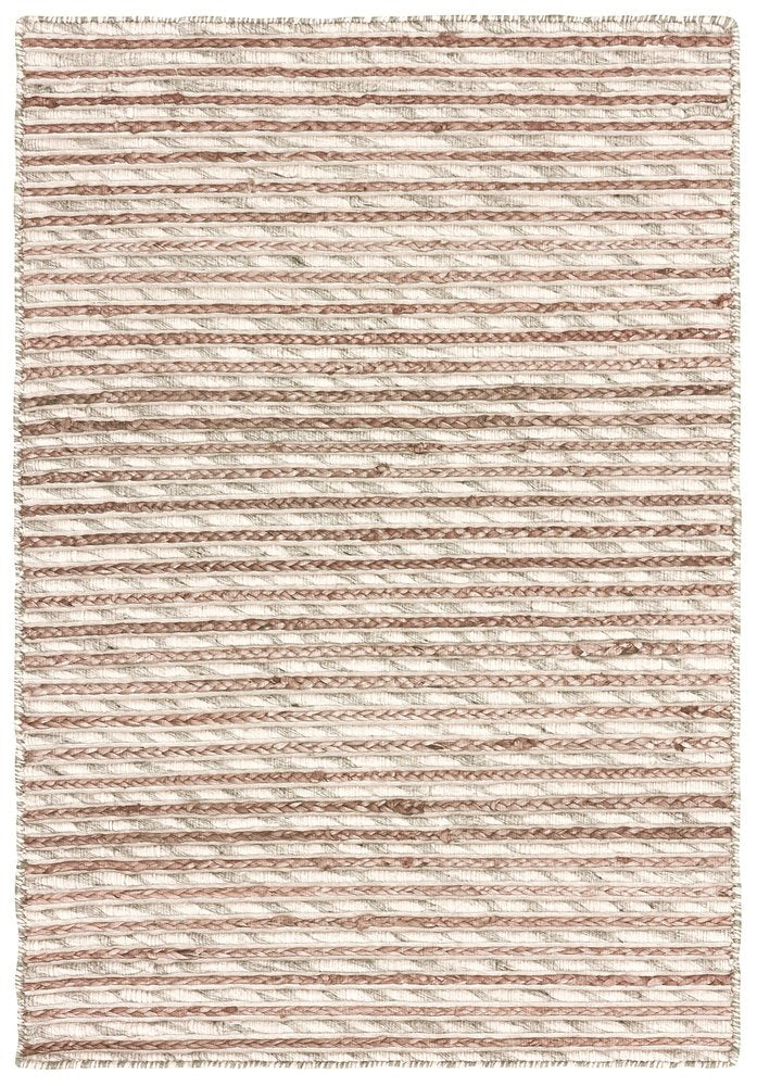 Wool Striped Hand Braided Area Rug