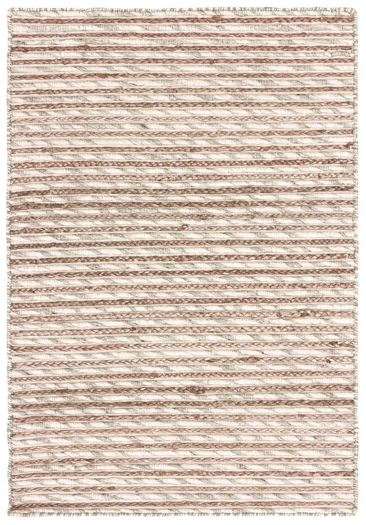 Wool Striped Hand Braided Area Rug