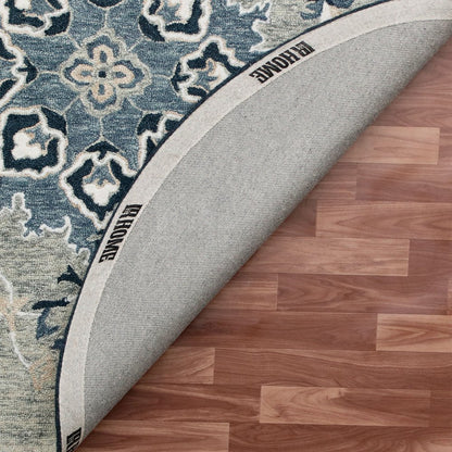 Wool Medallion Hand Tufted Round Rug