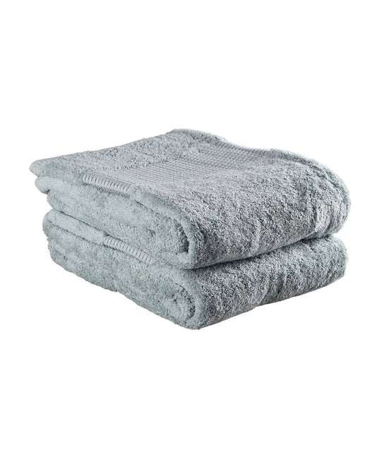 Set of Two Sea Green Cotton 30" X 54" Quick Dry Terry Cloth Bath Towels