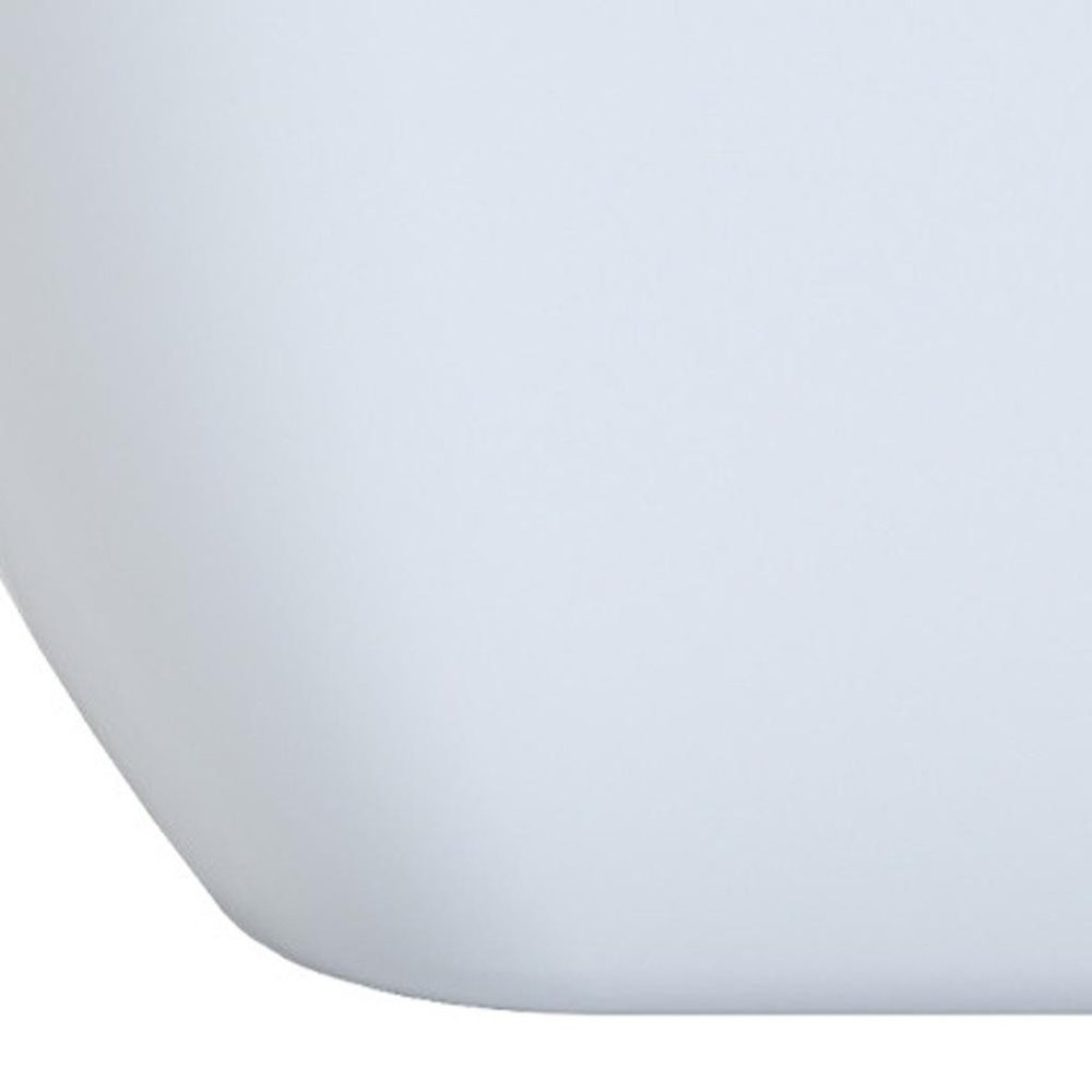 59" White Acrylic Oval Bath Tub